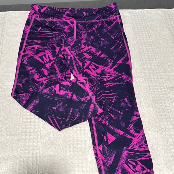 Old Navy Pink and Purple Leggings for Active Style XL/TG (14) - Picture 2 of 4